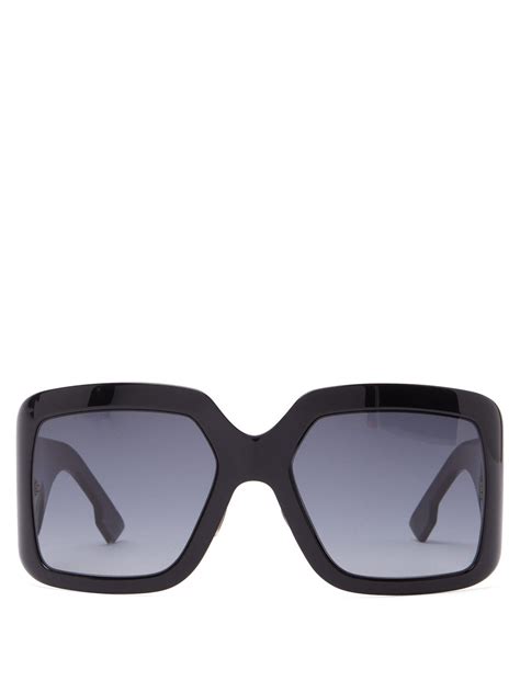 square sunglasses dior|Dior oversized square sunglasses.